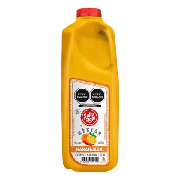 Red Orange Seal Nectar 1L (Néctar Sello Rojo Naranja 1L)