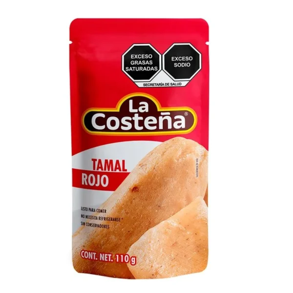 Tamal La Costeña Red 110g (Tamale La Costeña Red 110g (Tamal La Costeña Rojo 110g)