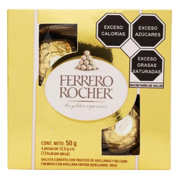 Ferrero Rocher Chocolate 50g (Chocolate Ferrero Rocher 50g)
