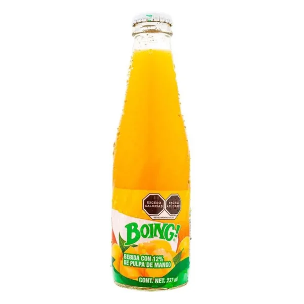 Boing Mango Drink Bottle 237ml (Bebida Boing Mango Botella 237ml)
