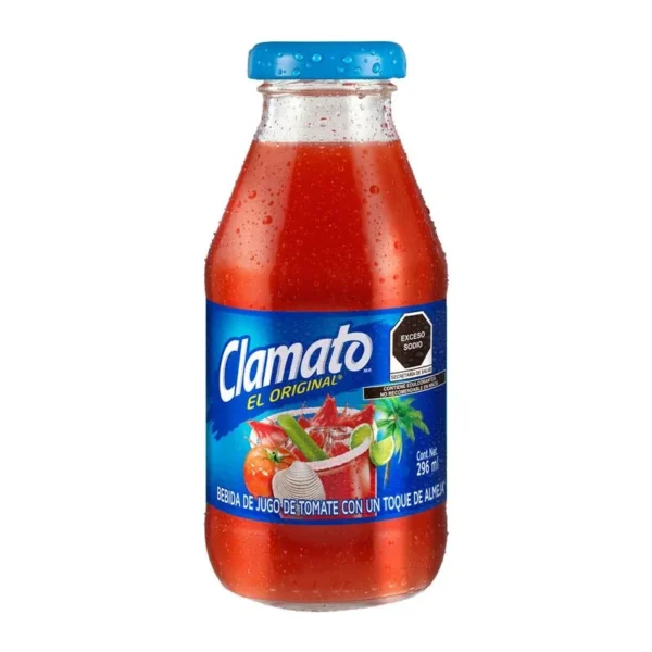 Clamato Juice with Clam 296ml (Jugo Clamato con Almeja 296ml)