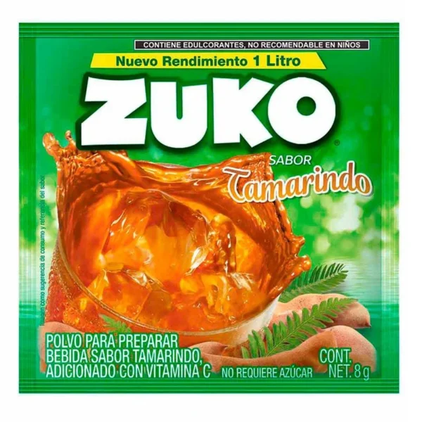 ZUKO Tamarind Flavor Makes 8g (Saborizante ZUKO Sabor Tamarindo Rinde de 8g)
