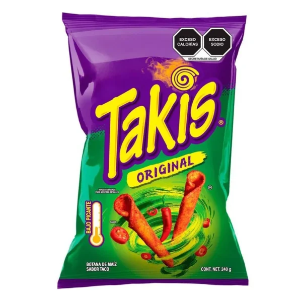 Takis Original Snack 240g (Botana Takis Original 240g)