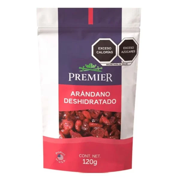 Snack Premier Dehydrated Blueberry 120g (Snack Premier Arándano Deshidratado 120g)