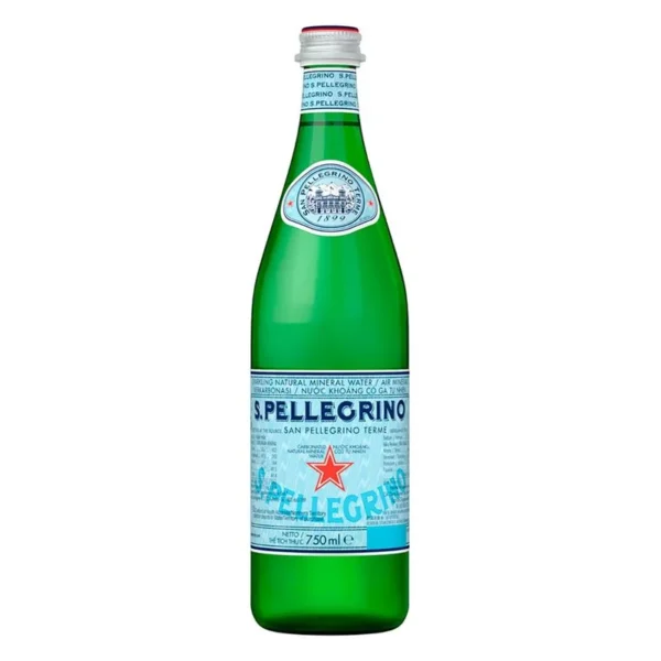San Pellegrino Sparkling Water 750ml (Agua Mineral San Pellegrino 750ml)