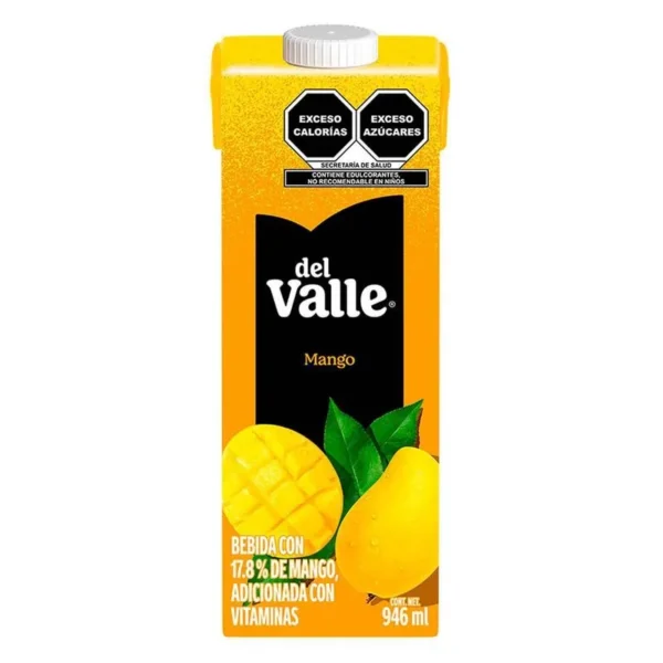 Nectar Del Valle Mango Flavor 946ml (Néctar Del Valle Sabor Mango 946ml)
