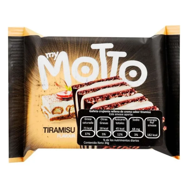 My Motto Sandwich Cookie 31g (Galleta My Motto Sandwich 31g)
