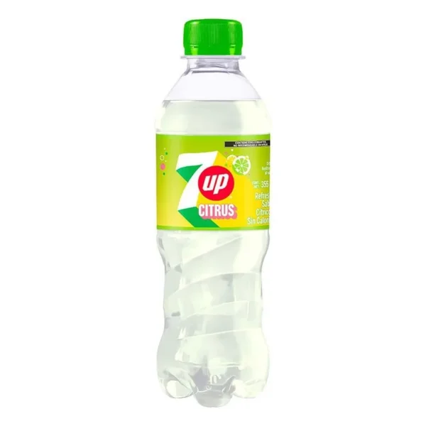7 Up Citrus Soft Drink 355ml (Refresco 7 Up Citrus 355ml)