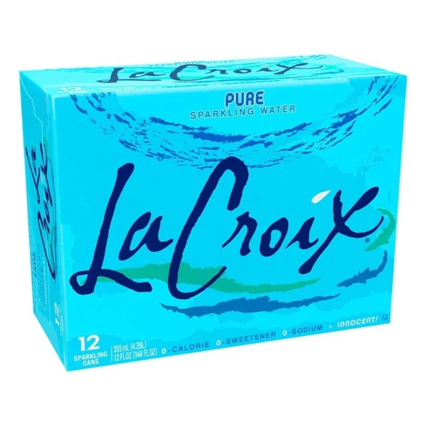 La Croix Natural Sparkling Water 12 Pack 355ml (Agua Mineral La Croix Natural 12 Pack 355ml)