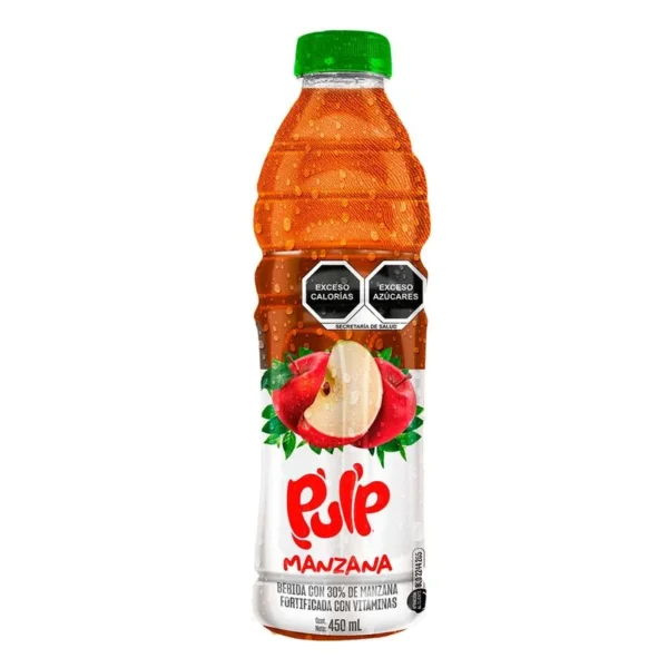 Apple Pulp Drink 450ml (Bebida Pulp Manzana 450ml)