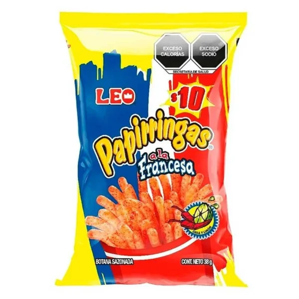 Papirringas Potatoes Chile Limon 38g (Papas Papirringas Chile Limon 38g)