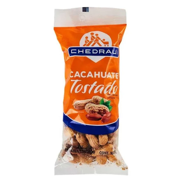 Chedraui Roasted Peanuts 180g (Cacahuate Tostado Chedraui 180g)