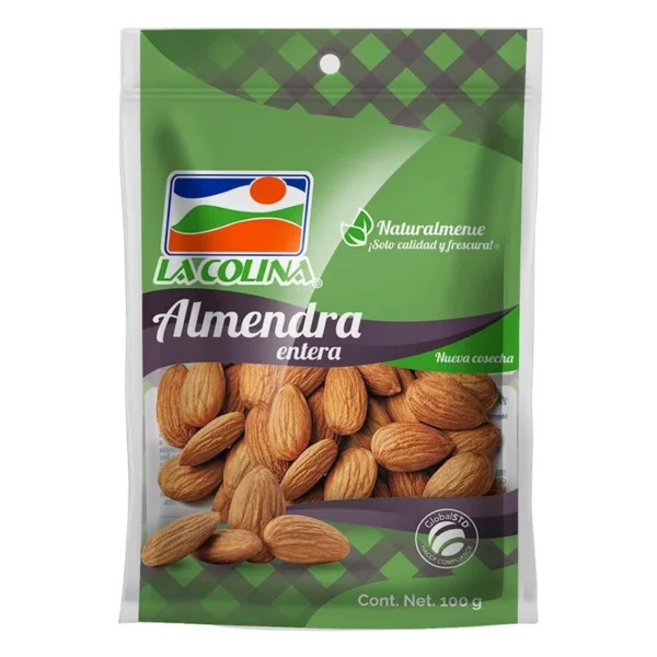 Whole La Colina Almond 100g (Almendra La Colina Entera 100g)