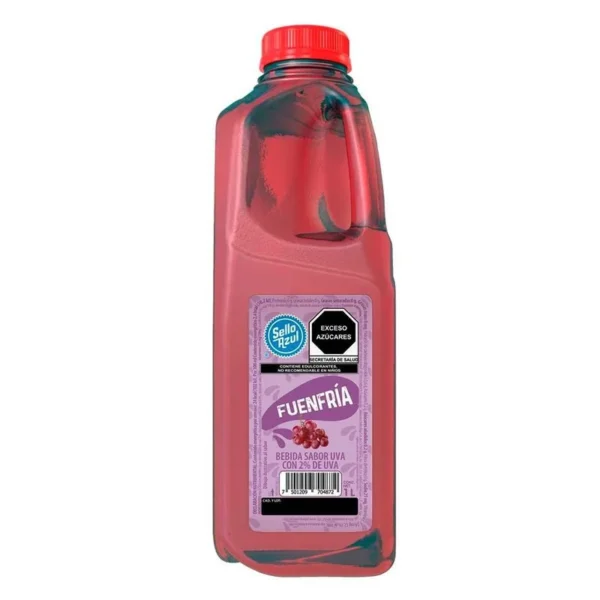 Grape Flavored Fruity Drink (Bebida Frutal Sabor Uva)