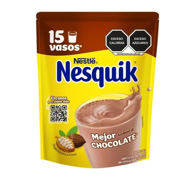 Nesquik chocolate powder 200g (Chocolate en polvo Nesquik 200g)