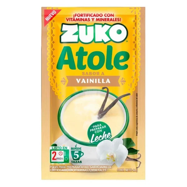 Atole Zuko Vanilla 44g (Atole Zuko Vainilla 44g)