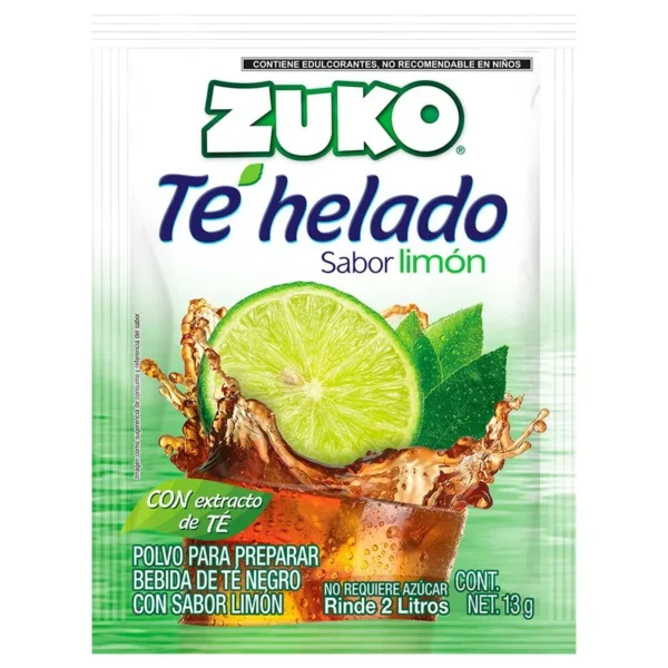 Concentrated Pol Zuko Lemon Tea 13g (Concentrado En Pol Zuko Té Limón 13g)