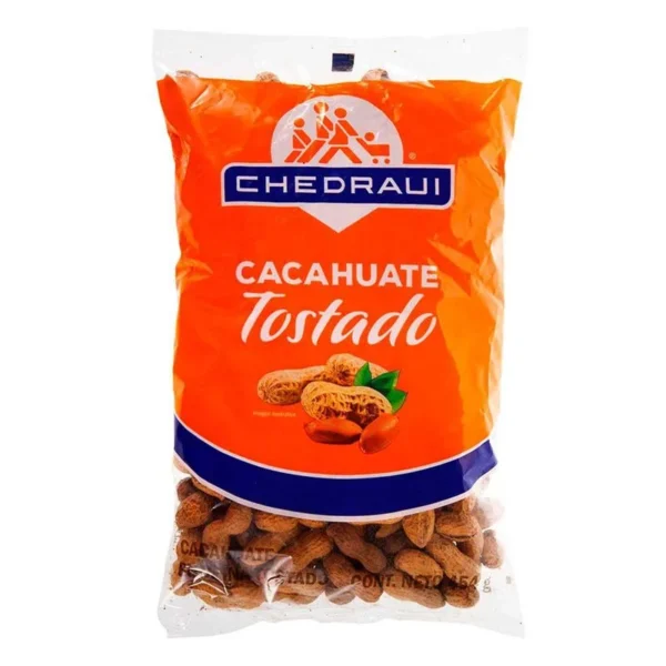 Roasted Chedraui Peanuts 454g (Cacahuate Chedraui Tostado 454g)