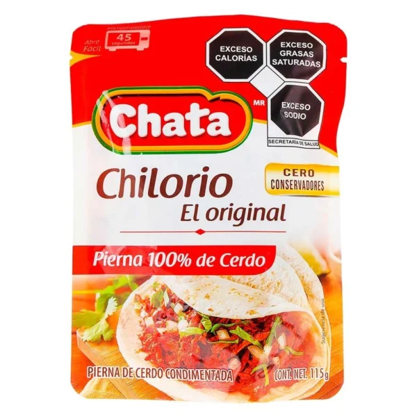 Chilorio Chata Pork Pouch 115g (Chilorio Chata Cerdo Pouch 115g)
