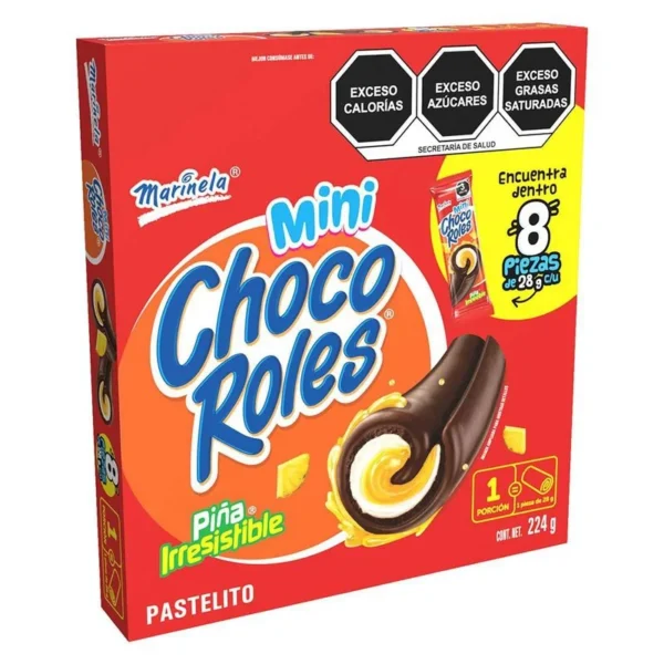 Mini Chocorol Marinela Box 224g (Cajilla Mini Chocorol Marinela 224g)