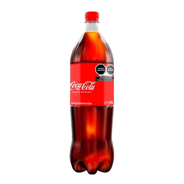 Coca-Cola Original Soft Drink 1.75L (Refresco Coca-Cola Original 1.75L)