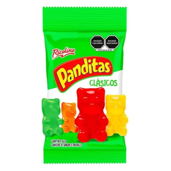 Ricolino Classic Panditas 65g (Panditas Ricolino Clásicos 65g)