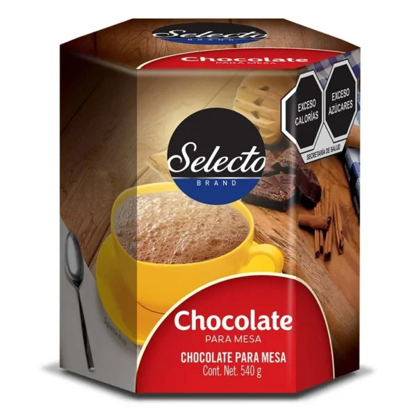 Select Table Table Chocolate 540g (Chocolate Selecto de Mesa Tablilla 540g)