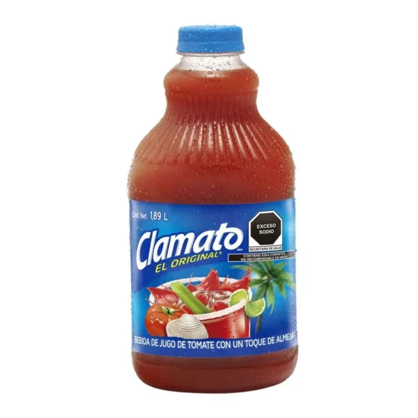 Clamato Tomato Clam Juice 1.89L (Jugo Clamato Tomate Almeja 1.89L)