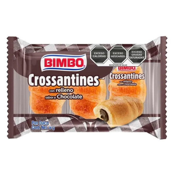 Crossantines Filled Chocolate 96g (Crossantines Relleno Chocolate 96g)