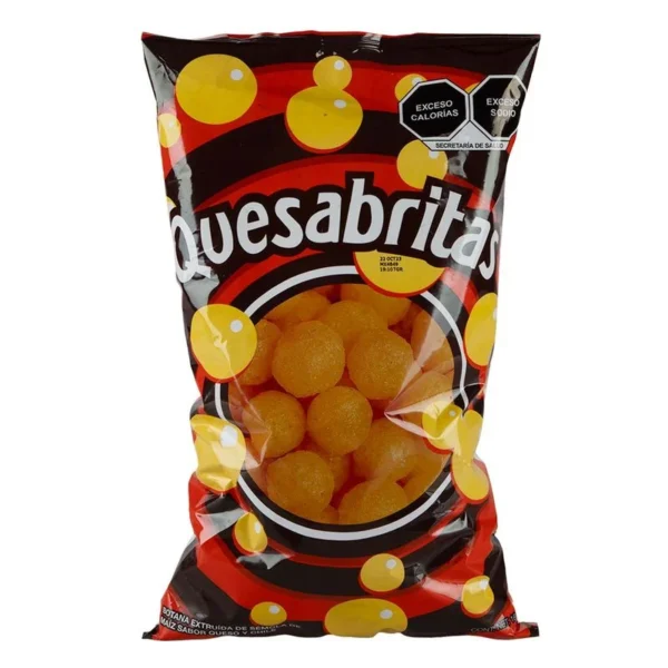 Cheese and Chile Snack Sabritas Quesabritas 160g (Botana De Queso Y Chile Sabritas Quesabritas 160g)