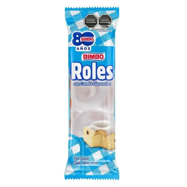 Pan Bimbo Roles Glass 205g (Pan Bimbo Roles Glass 205g)