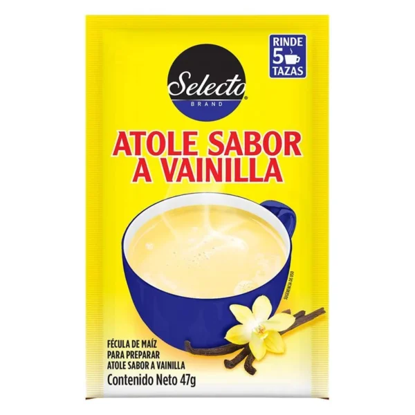 Atole Selecto Vanilla 47g (Atole Selecto Vainilla 47g)