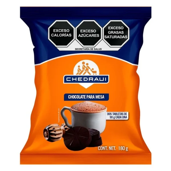 Chedraui Chocolate Tablet Flavoring 180g (Saborizante Chedraui Tablilla Chocolate 180g)