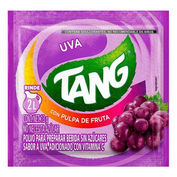 Tang Grape Powder Concentrate 13g (Concentrado en Polvo Tang Uva 13g)