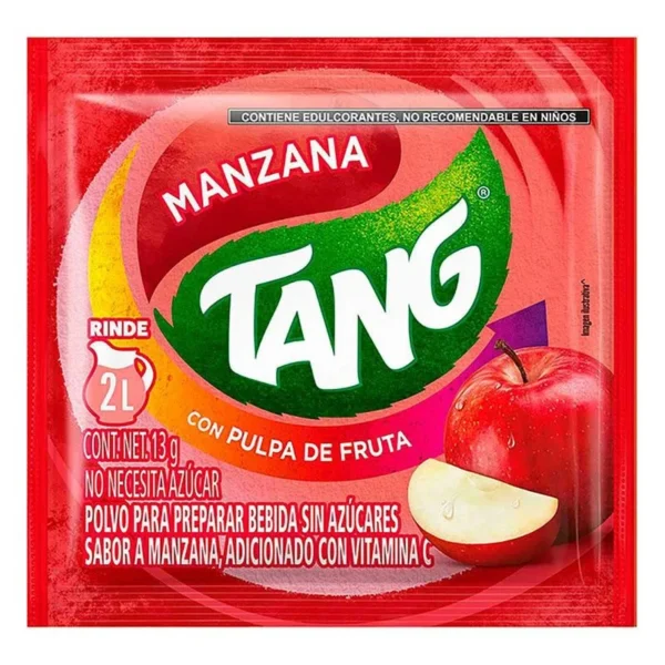 Tang Apple Powder Concentrate 13g (Concentrado en Polvo Tang Manzana 13g)