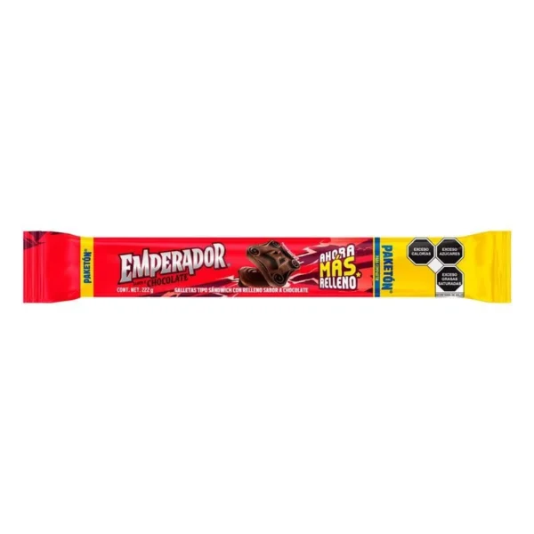 Gamesa Emperador Chocolate Cookies 222g (Galletas Gamesa Emperador Chocolate 222g)