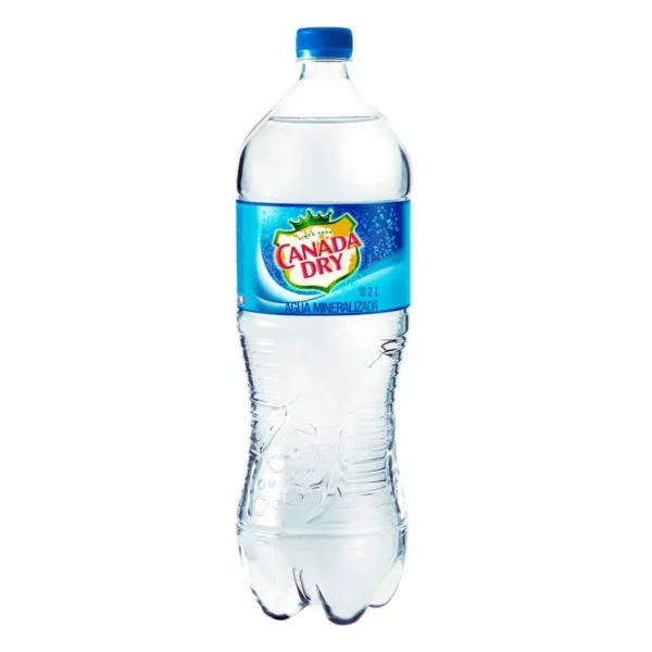 Sparkling Water Canada Dry Club Soda 2L (Agua Mineral Canada Dry Club Soda 2L)
