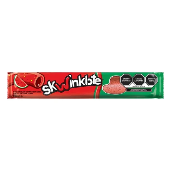 Sweet Skwinklote Watermelon 1 Piece 40g (Dulce Skwinklote Sandia 1 Pieza 40g)