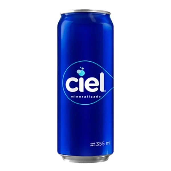 Ciel Sparkling Water 355ml Can (Agua Mineral Ciel Lata de 355ml)