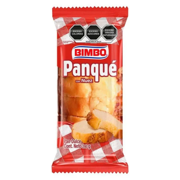 Bimbo Nut Pancake 280 g (Panque Bimbo Nuez 280 g)