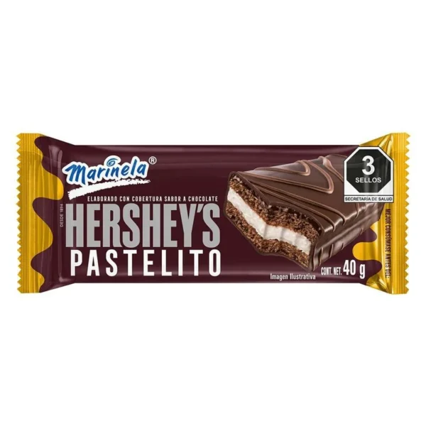 Marinela Hesheys cupcakes 40g (Pastelitos Marinela Hesheys 40g)