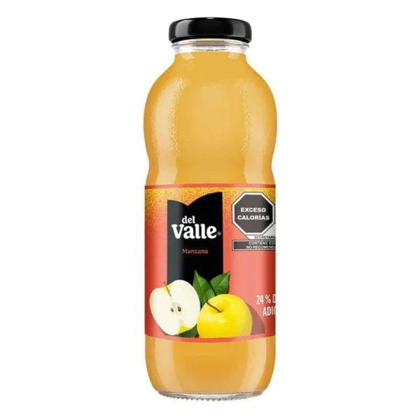 Nectar Del Valle Apple Flavor 413ml (Néctar Del Valle Sabor Manzana 413ml)