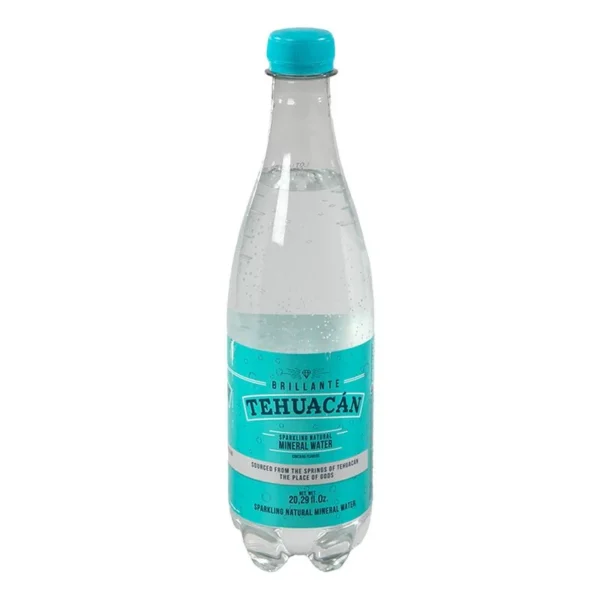 Tehuacan Brilliant Sparkling Water 600ml (Agua Mineral Tehuacan Brillante 600ml)
