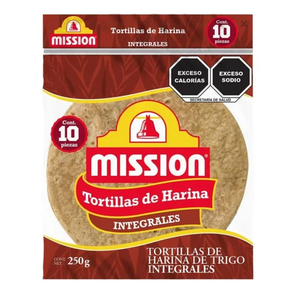 Tortilla Mission Whole Wheat Flour 250g (Tortilla Mission Harina Integral 250g)