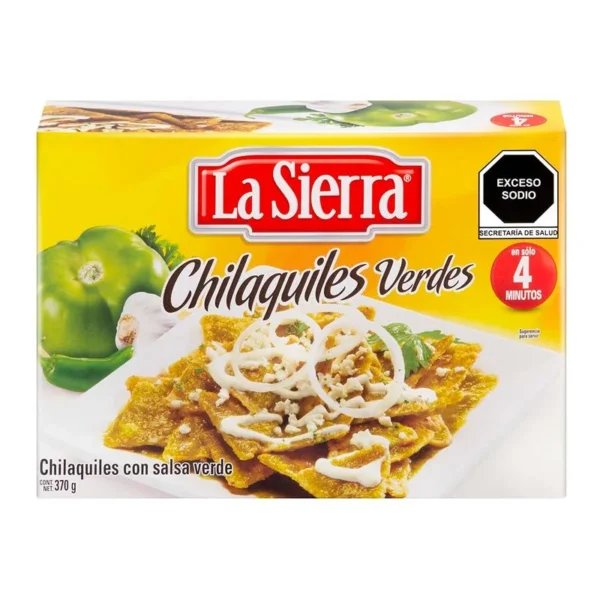 La Sierra Green Chilaquiles 370g (Chilaquiles La Sierra Verdes 370g)