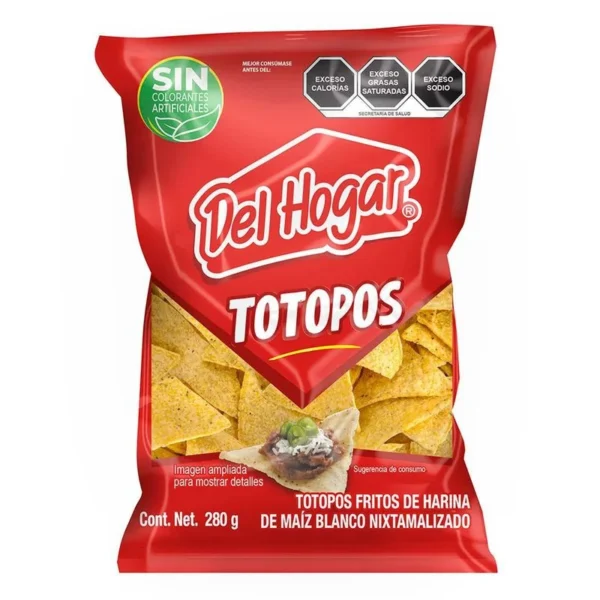 Homemade Chips 280g (Totopos del Hogar 280g)